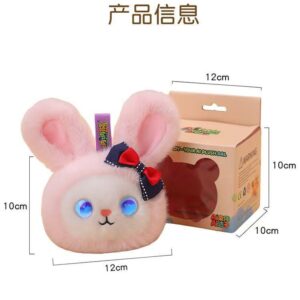 custom bunny plush toy bulk AI interactive stuffed animal manufacturer for kids and brands