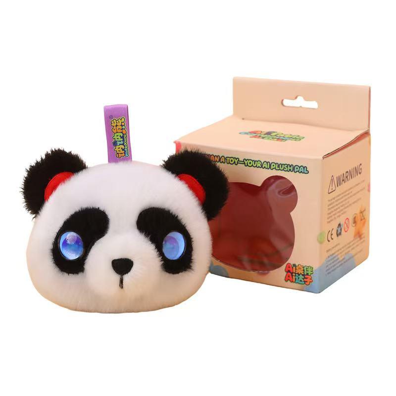 custom panda plush toy bulk AI stuffed animal manufacturer for brands and retailers