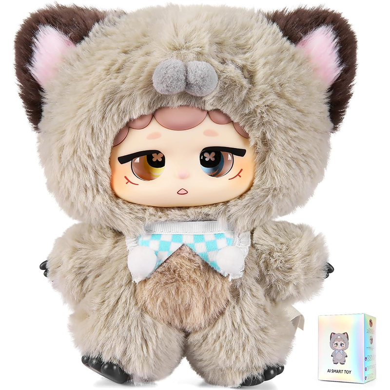 Wholesale AI smart interactive plush toy 27cm custom cartoon doll manufacturer supplier