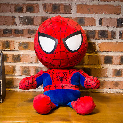 red web hero plush toy superhero stuffed animal for wholesale and gift markets